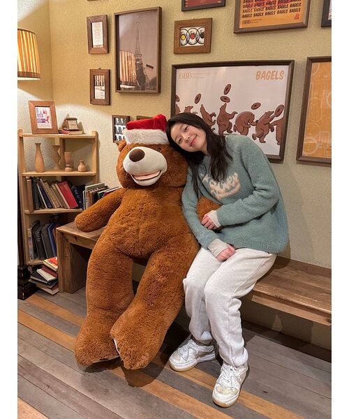 MUSINSA STANDARD WOMAN(ムシンサスタンダードウーマン)の「レディースフリーススウェットパンツ【オートミール】(スウェットパンツ・レディース・その他・SMALL/MEDIUM/LARGE/X-SMALL)」の9枚目の写真