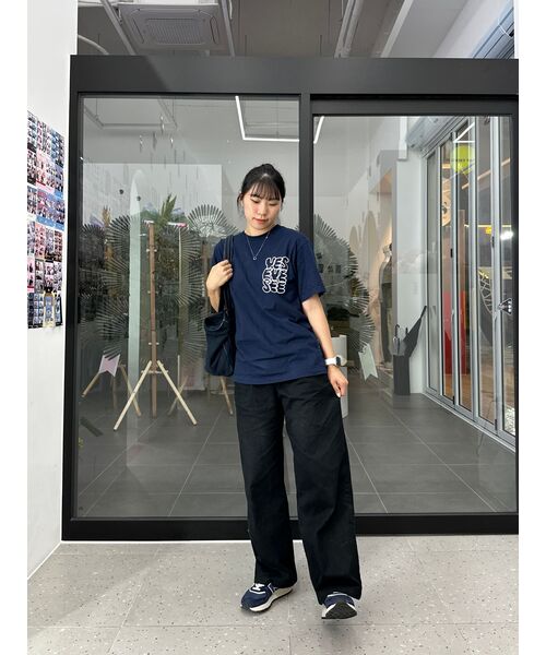 MUSINSA STANDARD WOMAN（ムシンサスタンダードウーマン）の「ウィメンズツーピンタックワイドチノパンツ[ブラック]（その他パンツ・レディース・その他・24/25/26/27/28/29）」の7枚目の写真