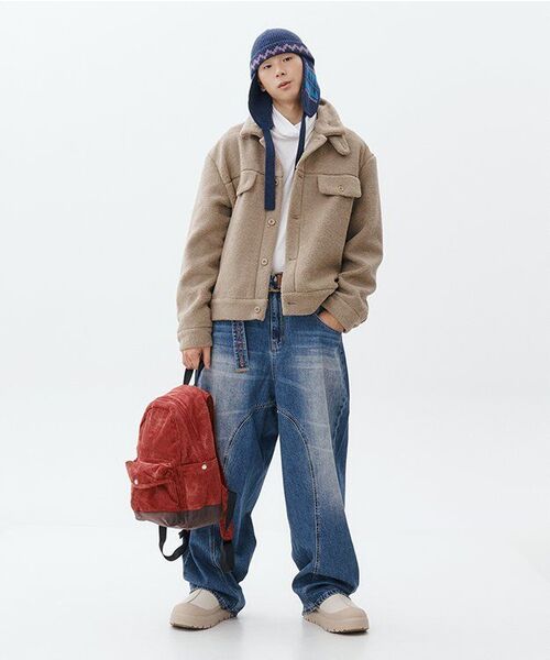 MUSINSA STANDARD（ムシンサスタンダード）の「CR タートルネック長袖Tシャツ [ホワイト]（Tシャツ/カットソー・メンズ・その他・SMALL/MEDIUM/LARGE/X-LARGE/XX-LARGE/XXX-LARGE）」の8枚目の写真