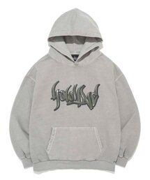 GRAFFITI HOWLING HOODIE [PIGMENT GRAY]