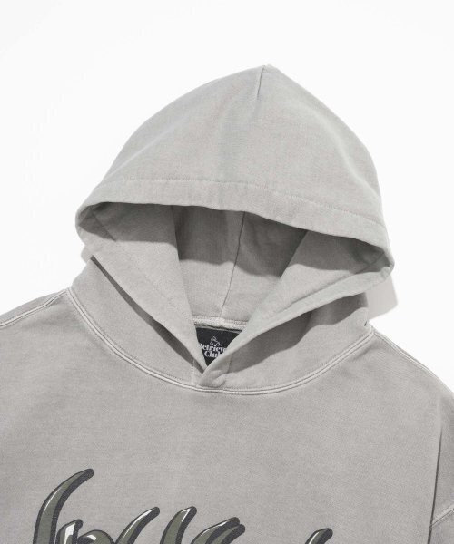 Retriever Club（レトリーバークラブ）の「GRAFFITI HOWLING HOODIE [PIGMENT GRAY]（パーカー・レディース・その他・MEDIUM/X-LARGE）」の3枚目の写真