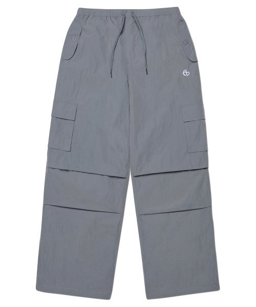 NOMANUAL(NOMANUAL)の「N.S.C PARACHUTE PANTS - GRAY(スウェットパンツ・レディース・その他・SMALL/MEDIUM/LARGE/X-SMALL)」の1枚目の写真