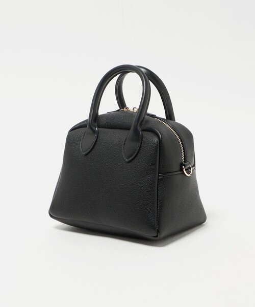 A DAY IN THE LIFE UNITED ARROWS（アデイインザライフユナイテッドアローズ）の「レザーライク 2WAY ミニボストン ＜A DAY IN THE LIFE＞（ボストンバッグ・レディース・ブラック・FREE）」の5枚目の写真