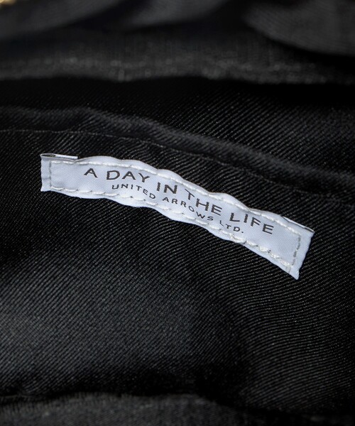 A DAY IN THE LIFE UNITED ARROWS（アデイインザライフユナイテッドアローズ）の「レザーライク 2WAY ミニボストン ＜A DAY IN THE LIFE＞（ボストンバッグ・レディース・ブラック・FREE）」の10枚目の写真