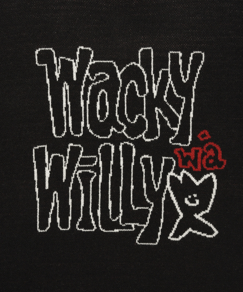 Wacky WiLLy(ワッキーウィリー)の「タイポフルオーバースウェット ブラック(ニット/セーター・レディース・その他・SMALL/MEDIUM/LARGE/X-LARGE)」の5枚目の写真