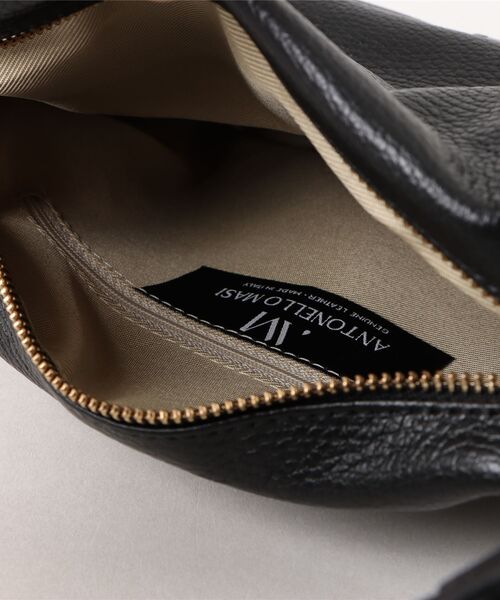 NOMBRE IMPAIR（ノンブルアンペール）の「【Antonello masi】アジャストショルダーBAG（ショルダーバッグ・レディース・グレー/キナリ/ブラック・FREE）」の6枚目の写真