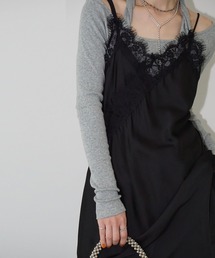 chuclla | アシンメトリーレースキャミチュニック chw26s007(ワンピース)