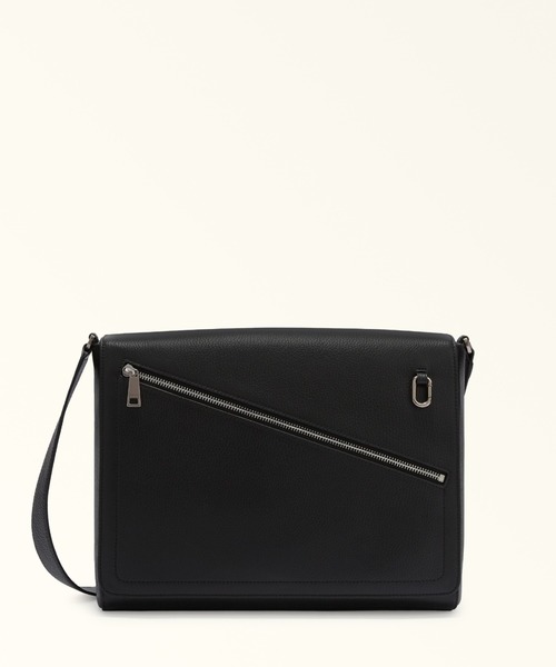 FURLA(フルラ)の「フルラ クロノ (Furla Man Crono) メッセンジャーバッグ(ショルダーバッグ・メンズ・モカ/ブラック系/ブラック・ONE SIZE)」の1枚目の写真