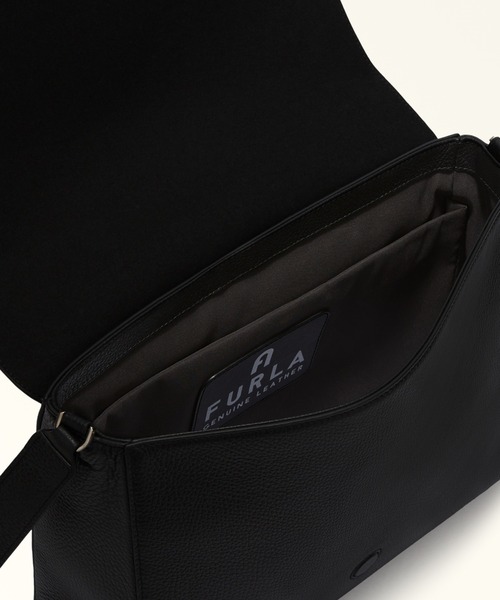 FURLA(フルラ)の「フルラ クロノ (Furla Man Crono) メッセンジャーバッグ(ショルダーバッグ・メンズ・モカ/ブラック系/ブラック・ONE SIZE)」の8枚目の写真