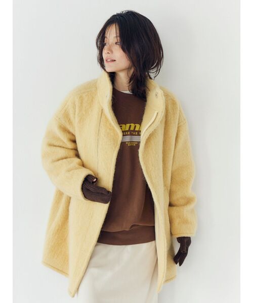 Ungrid(アングリッド)の「ロゴルーズスウェット(スウェット・レディース・イエロー/ライトグレー/ブラウン・FREE)」の17枚目の写真