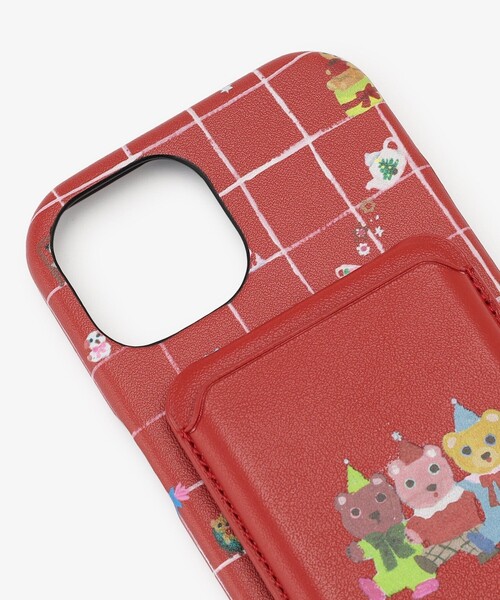 Afternoon Tea（アフタヌーンティー）の「iPhone15/14/13ケース/北岸由美（スマホケース/カバー・レディース・レッド・ONE SIZE）」の4枚目の写真