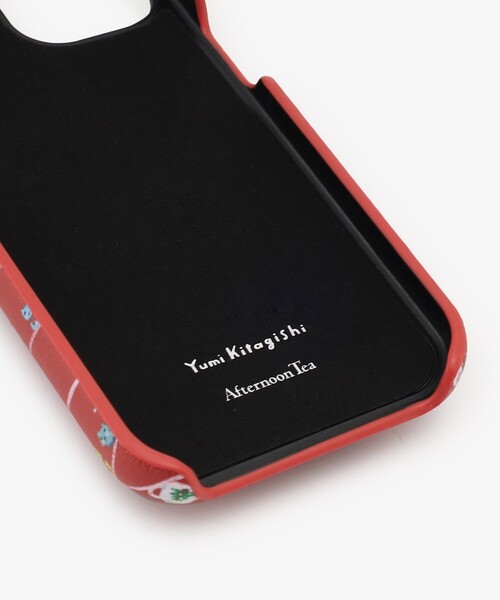 Afternoon Tea（アフタヌーンティー）の「iPhone15/14/13ケース/北岸由美（スマホケース/カバー・レディース・レッド・ONE SIZE）」の5枚目の写真