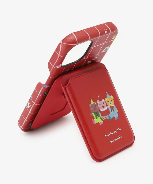 Afternoon Tea（アフタヌーンティー）の「iPhone15/14/13ケース/北岸由美（スマホケース/カバー・レディース・レッド・ONE SIZE）」の6枚目の写真