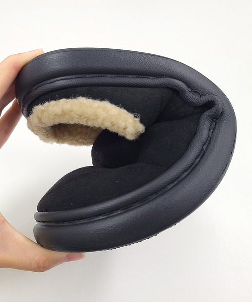 DAY CLOSET（デイ クローゼット）の「【男女兼用/柔らかソール】ムートン風フェイクスウェードボアスリッパ レディース メンズ（ルームシューズ/スリッパ・レディース・ブラック/ブラウン/ライトブラウン・24.0cm/23.0cm/26.0cm/25.0cm/27.0cm）」の12枚目の写真