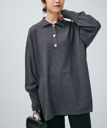 VERMEIL par iena | over POLO ニット(ニット/セーター)
