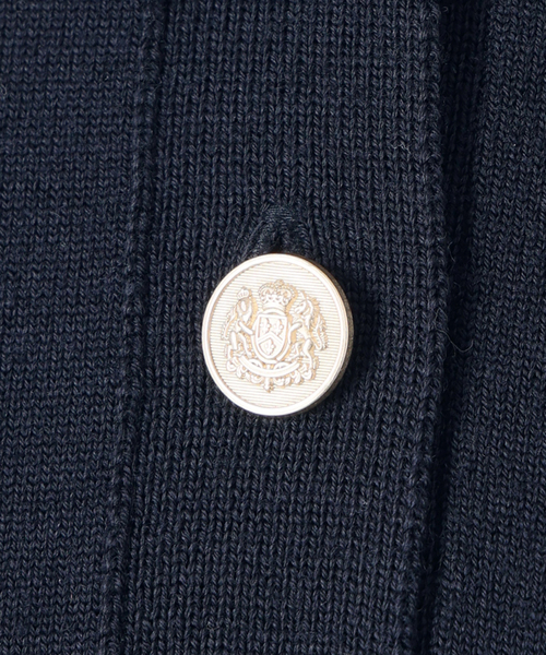 VERMEIL par iena（ヴェルメイユパーイエナ）の「over POLO ニット（ニット/セーター・レディース・チャコールグレー/ネイビー・FREE）」の8枚目の写真