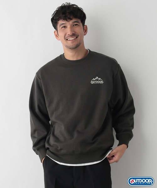 FOUND GOOD（ファウンドグッド）の「【OUTDOOR PRODUCTS】コラボプルオーバー2/31098039（その他トップス・メンズ・ブラック/ホワイト系1/ネイビー・L/M/XL）」の3枚目の写真