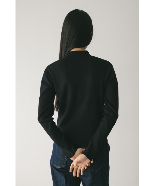 STYLEMIXER（スタイルミキサー）の「2WAYネックニットトップ（ニット/セーター・レディース・アイボリー/ブラック/サックスブルー/グレー・FREE）」の17枚目の写真
