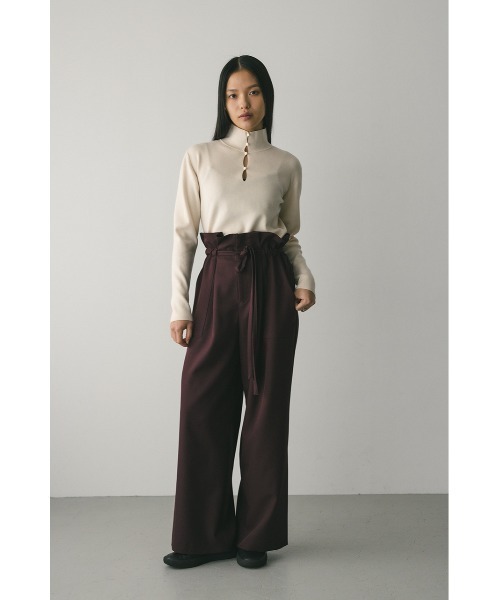 STYLEMIXER（スタイルミキサー）の「2WAYネックニットトップ（ニット/セーター・レディース・アイボリー/ブラック/サックスブルー/グレー・FREE）」の5枚目の写真