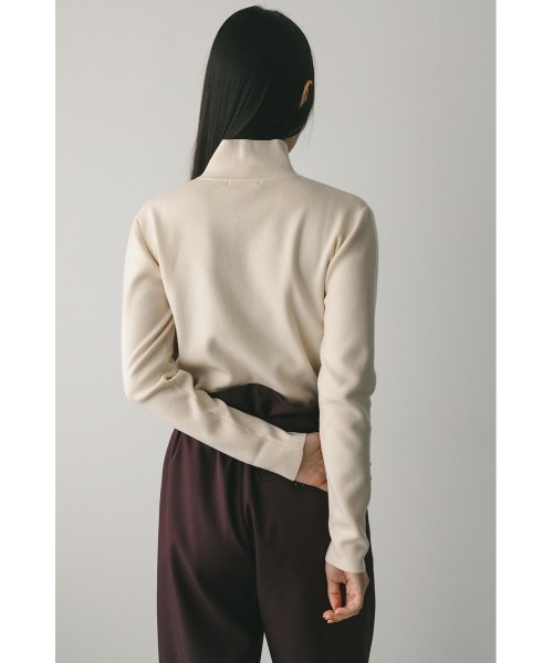 STYLEMIXER（スタイルミキサー）の「2WAYネックニットトップ（ニット/セーター・レディース・アイボリー/ブラック/サックスブルー/グレー・FREE）」の8枚目の写真