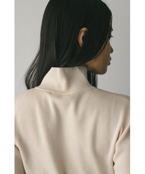 STYLEMIXER（スタイルミキサー）の「2WAYネックニットトップ（ニット/セーター・レディース・アイボリー/ブラック/サックスブルー/グレー・FREE）」の9枚目の写真