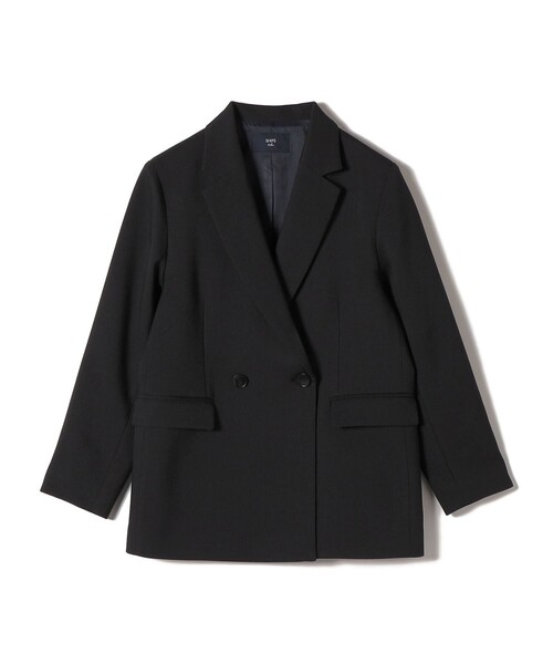 SHIPS Colors:ウールライク ダブルボタン ジャケット2（セットアップ
