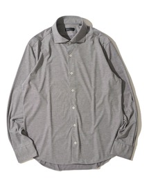 リラックスフィット レーヨンホリゾンタルカラーシャツ