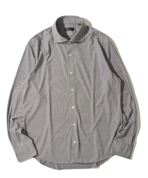 セール】リラックスフィット レーヨンホリゾンタルカラーシャツ