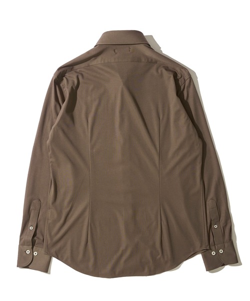 TETE HOMME(テットオム)の「リラックスフィット レーヨンホリゾンタルカラーシャツ(シャツ/ブラウス・メンズ・ホワイト/チャコールグレー/ネイビー・LARGE/X-LARGE/MEDIUM)」の6枚目の写真