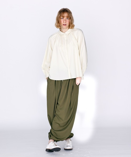 Kelen(ケレン)の「「KELEN / ケレン」タックバルーンパンツ(その他パンツ・レディース・チャコールグレー/ブラック/ライトベージュ・S/M)」の17枚目の写真