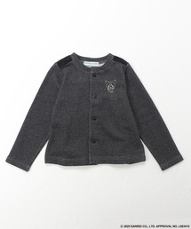 hakka kids（ハッカキッズ）の「【ハッカキッズ×サンリオキャラクターズ】ワンポイント刺繍裏毛カーディガン（カーディガン/ボレロ）」
