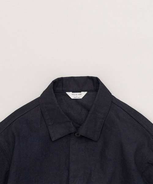 still by hand デニムジャケット ブラック 48　ファースト still by hand デニムジャケット ブラック 48 ファースト