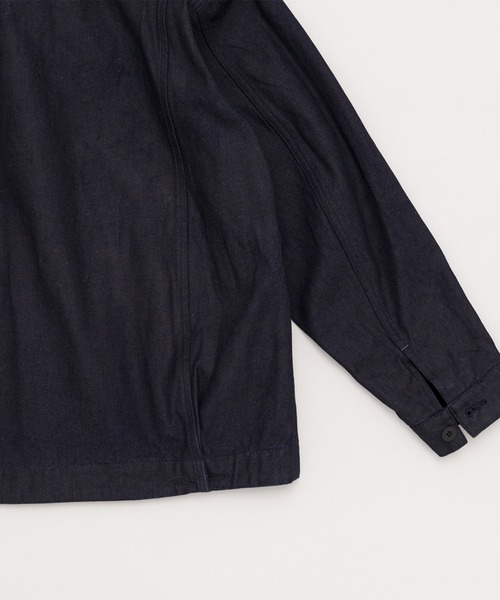 STILL BY HAND（スティルバイハンド）の「【STILL BY HAND】12oz denim jacket（デニムジャケット・メンズ・ブラック/ダークネイビー・46/48）」の6枚目の写真