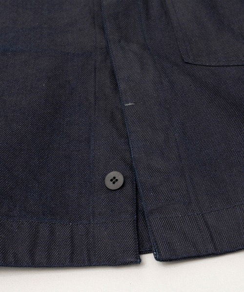 STILL BY HAND（スティルバイハンド）の「【STILL BY HAND】12oz denim jacket（デニムジャケット・メンズ・ブラック/ダークネイビー・46/48）」の5枚目の写真