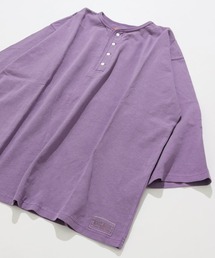 KRIFF MAYER（クリフメイヤー）の「【綿100％】ピグメント七分袖ヘンリーTシャツ（Tシャツ/カットソー）」