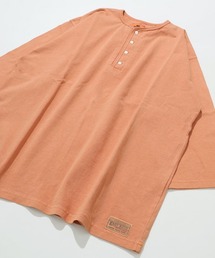 KRIFF MAYER（クリフメイヤー）の「【綿100％】ピグメント七分袖ヘンリーTシャツ（Tシャツ/カットソー）」