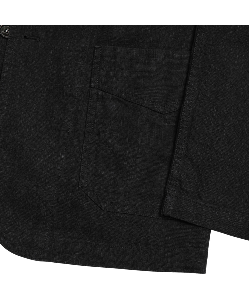 sortie(ソルティ)の「Tura Linen Washed Jacket (Black)(テーラードジャケット・メンズ・その他・LARGE/X-LARGE/MEDIUM)」の6枚目の写真