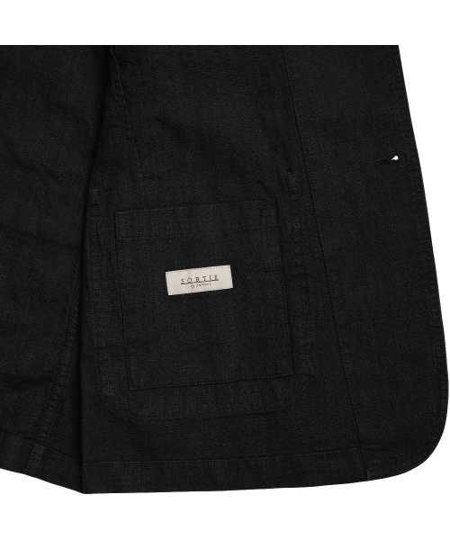 sortie(ソルティ)の「Tura Linen Washed Jacket (Black)(テーラードジャケット・メンズ・その他・LARGE/X-LARGE/MEDIUM)」の7枚目の写真