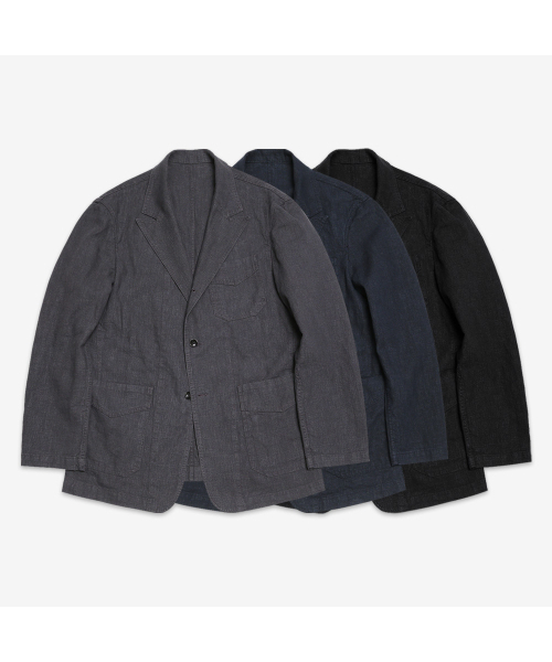 sortie(ソルティ)の「Tura Linen Washed Jacket (Black)(テーラードジャケット・メンズ・その他・LARGE/X-LARGE/MEDIUM)」の9枚目の写真