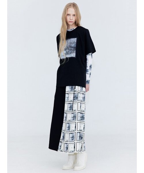 WNDERKAMMER(ブンダーカンマー)の「プリーツラップスカート_プリント(スカート・レディース・その他・MEDIUM/SMALL)」の5枚目の写真