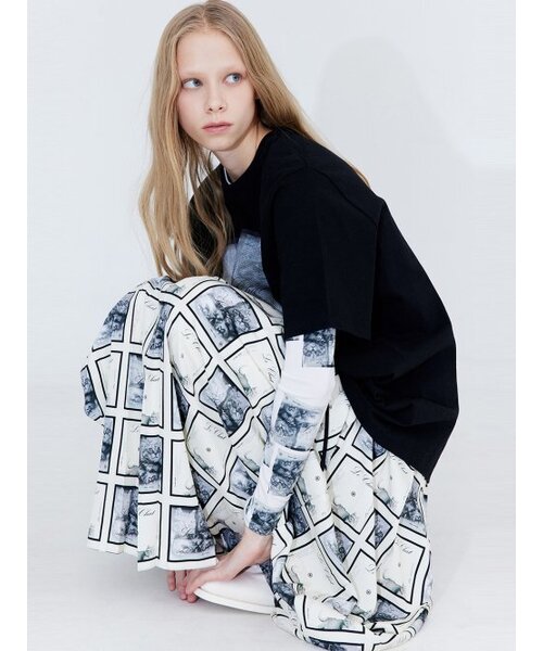 WNDERKAMMER(ブンダーカンマー)の「プリーツラップスカート_プリント(スカート・レディース・その他・MEDIUM/SMALL)」の8枚目の写真