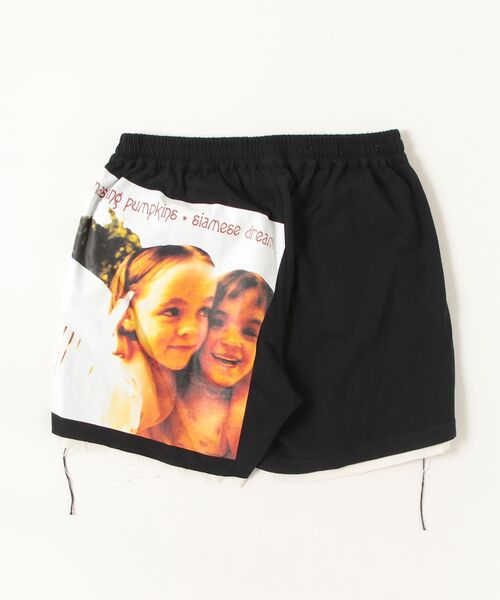 ONE DAY KMC （ワンデイケーエムシー）の「Children of the discordance / RE:VINTAGE TEE PATCHWORK SHORT PANTS / COTDSEMBLPT-364（チノパンツ・メンズ・ブラック・2）」の2枚目の写真