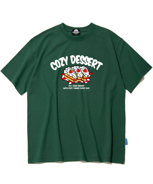 TRIPSHION(トリップション)の「コージーケーキ グラフィックTシャツ - グリーン(Tシャツ/カットソー・メンズ・その他・X-LARGE/LARGE/MEDIUM)」の1枚目の写真