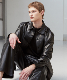 VERDEMAR（ベルデマール）の「イタリアナッパシャツジャケット（ライダースジャケット）」