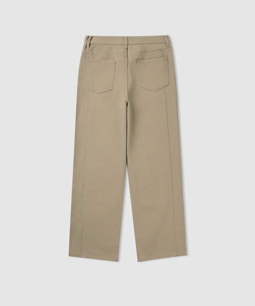 ANOLORCODE WOMAN(アナルロコード ウーマン)の「インシションラインコットンパンツ(3color)(その他パンツ・レディース・アイボリー/ベージュ/ブラック・SMALL/MEDIUM/LARGE)」の5枚目の写真