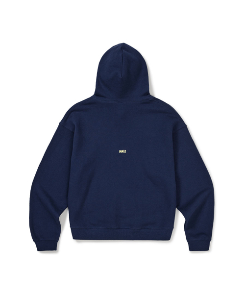 MMLG（エムエムエルジー）の「[Mmlg] FAMILY MESSAGE HOODIE (BLUE NAVY)（パーカー・レディース・その他・MEDIUM/LARGE/X-LARGE/SMALL）」の2枚目の写真