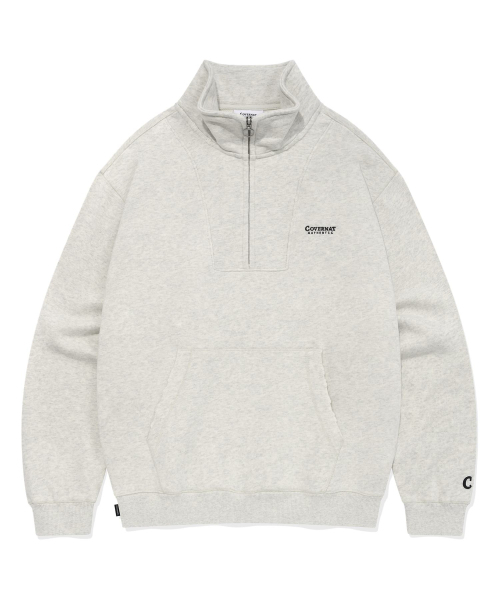 COVERNAT(カバーナット)の「デミジハーフジップスウェットオートミール(スウェット・レディース・その他・SMALL/LARGE/MEDIUM/X-LARGE)」の7枚目の写真