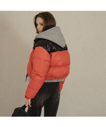 PD4103 Duckdown padding jumper_Dark orange