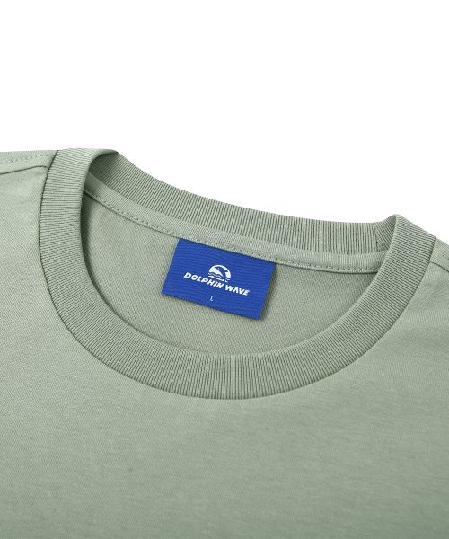 DOLPHIN WAVE APPAREL（ドルフィンウェーブアパレル）の「ドルフィンアーチロゴロングスリーブTシャツライトカーキ（Tシャツ/カットソー・メンズ・その他・MEDIUM/LARGE/X-LARGE）」の12枚目の写真