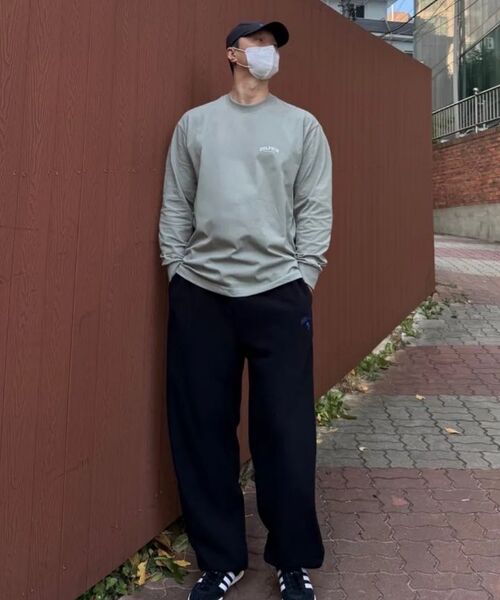 DOLPHIN WAVE APPAREL（ドルフィンウェーブアパレル）の「ドルフィンアーチロゴロングスリーブTシャツライトカーキ（Tシャツ/カットソー・メンズ・その他・MEDIUM/LARGE/X-LARGE）」の15枚目の写真